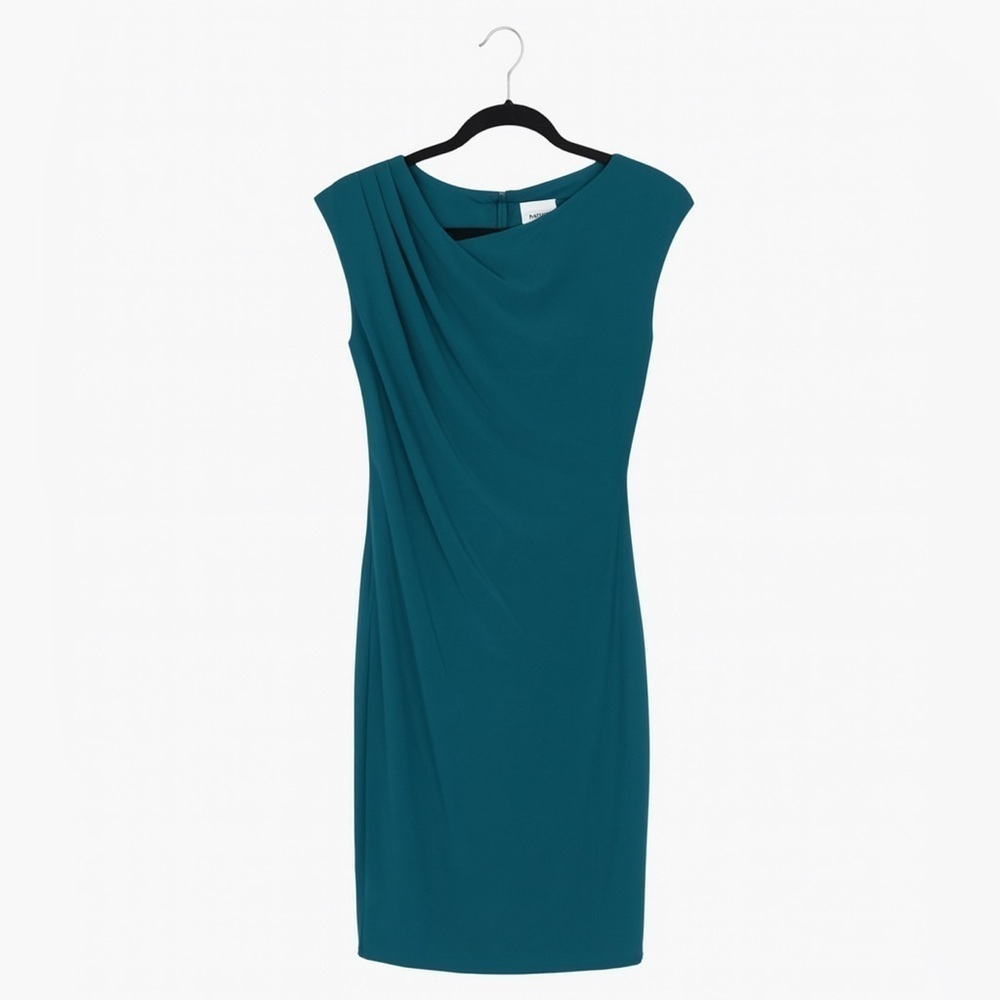 Suzy Chin Maggy Boutique Dress 4 NWT Ruched Sleeveless Cocktail Dress